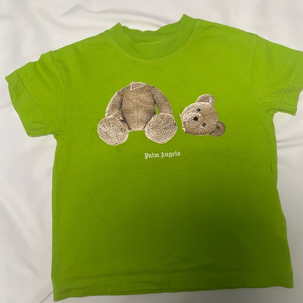 Palm Angels Lime Green T-Shirt